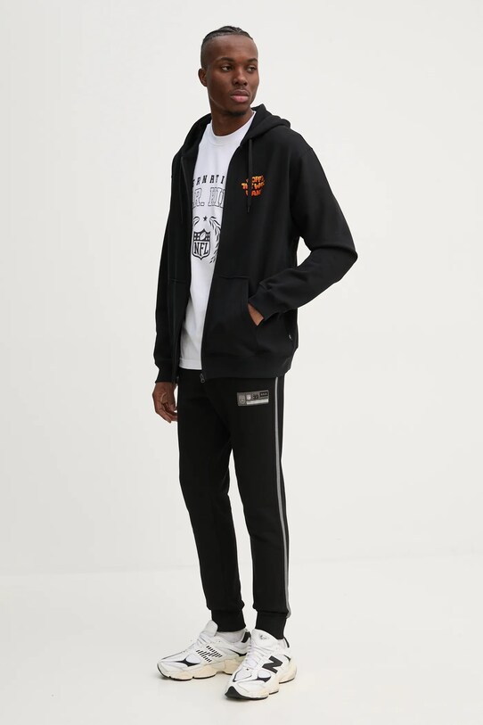 Vans hanorac de bumbac VN000KHZBLK1 negru AW24
