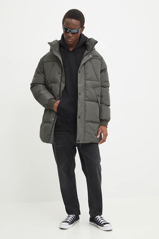 Îmbrăcăminte Vans hanorac de bumbac VN000KVUBLK1 negru