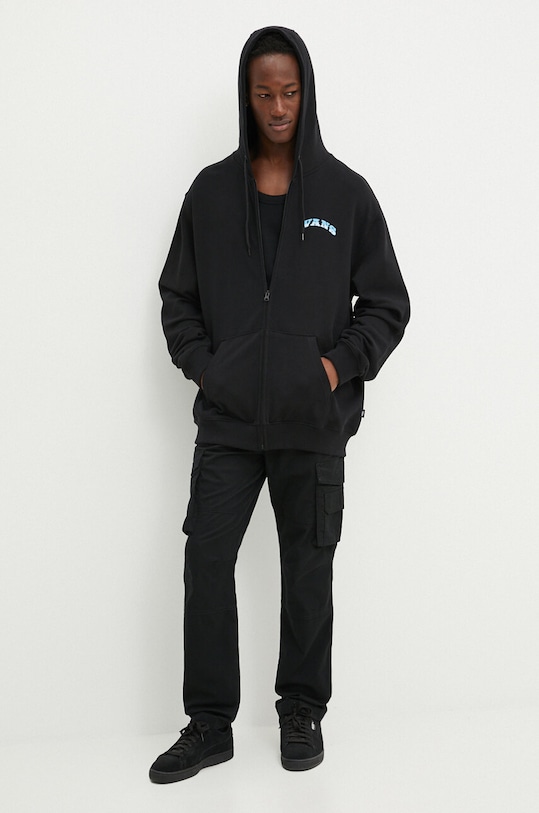 Vans bluza bawełniana VN000KJ1BLK1 czarny AW24