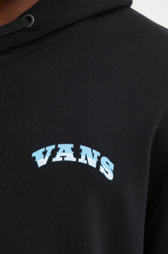 Vans bluza bawełniana VN000KJ1BLK1 czarny