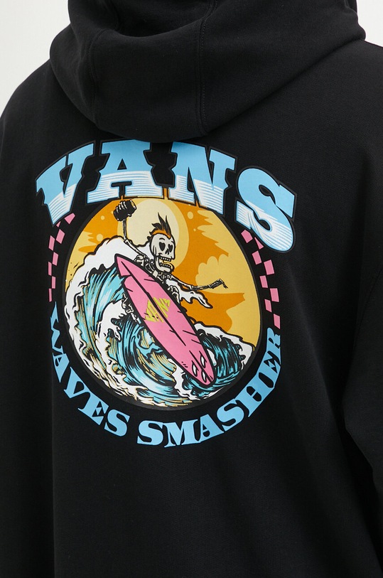 Bavlnená mikina Vans VN000KJ1BLK1