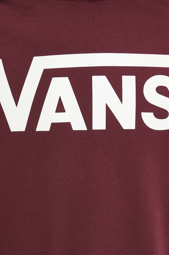 Vans pamut melegítőfelső VN000HNXK1O1 burgundia