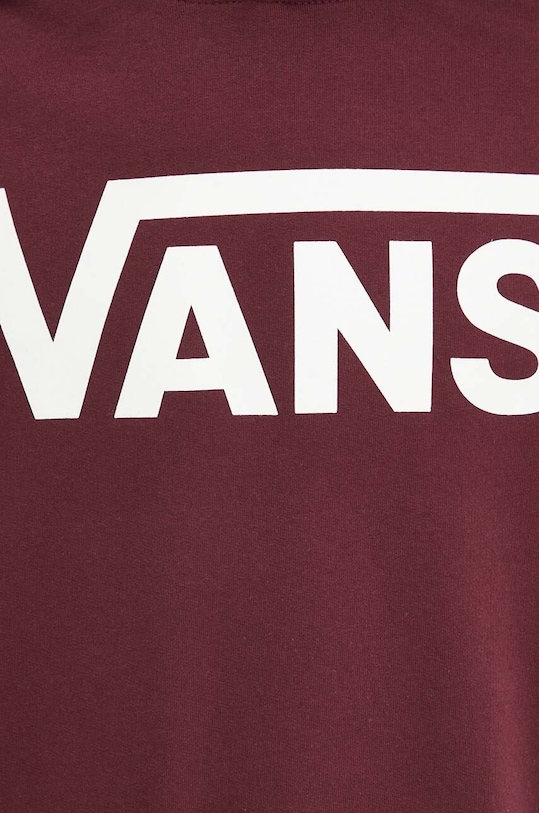 Vans pamut melegítőfelső VN000HNXK1O1 burgundia