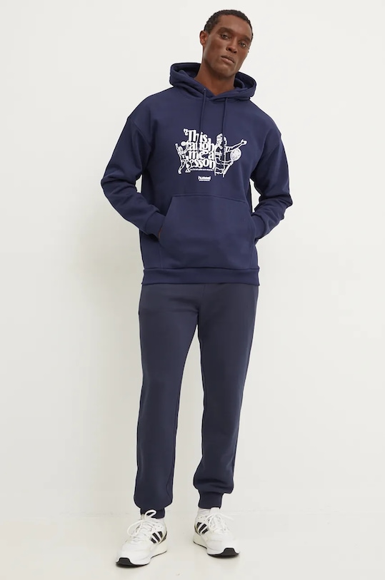 Hummel bluza 226098 granatowy AW24