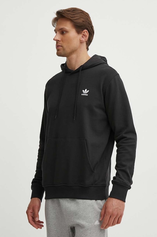 adidas Originals bluza bawełniana Essential IW5789 czarny AW24