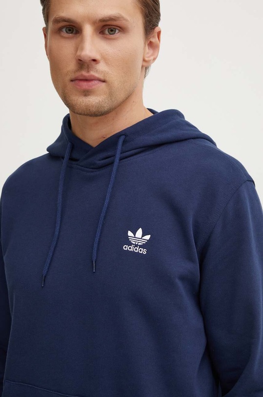 Bavlněná mikina adidas Originals námořnická modř IX7668