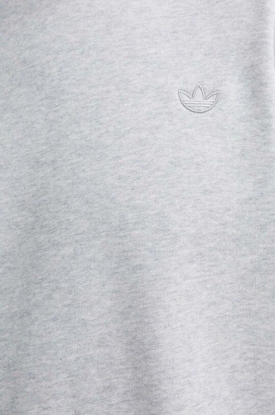 Хлопковая кофта adidas Originals IX9808 серый