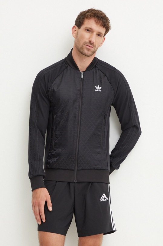 adidas Originals bluza pozostałe czarny IZ2541