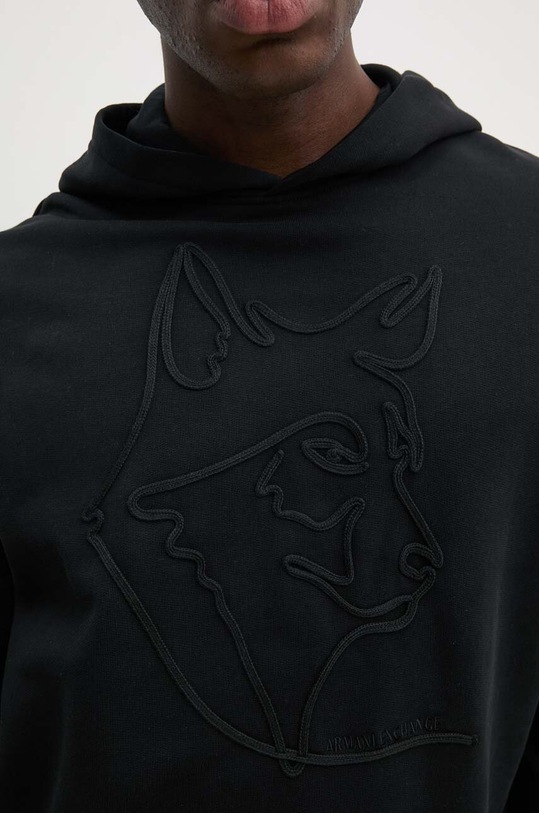 Bavlněná mikina Armani Exchange XM000041.AF10858 černá
