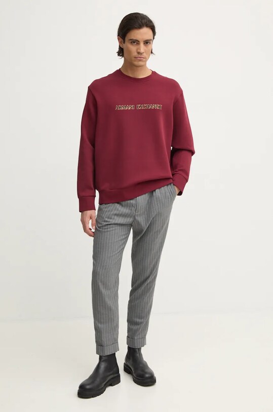 Кофта Armani Exchange XM000082.AF10818 бордо NC24