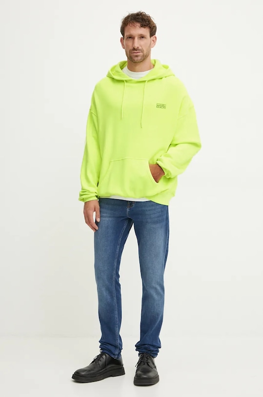 American Vintage bluza MIZU03FH24 żółty AW24