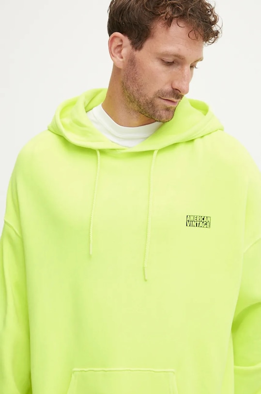 American Vintage bluza żółty MIZU03FH24