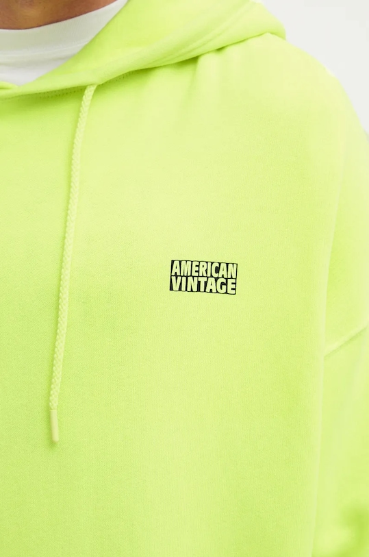 American Vintage bluza MIZU03FH24 żółty