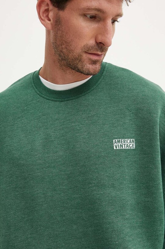 American Vintage bluza verde MDOV03AH24
