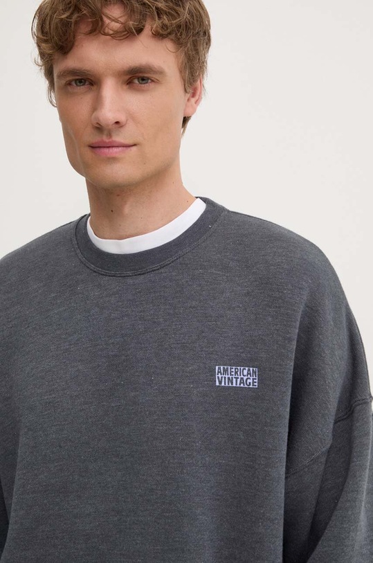 Dukserica American Vintage siva MDOV03AH24