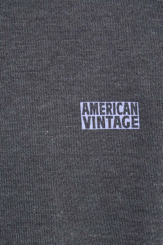 American Vintage bluza MDOV03AH24 gri