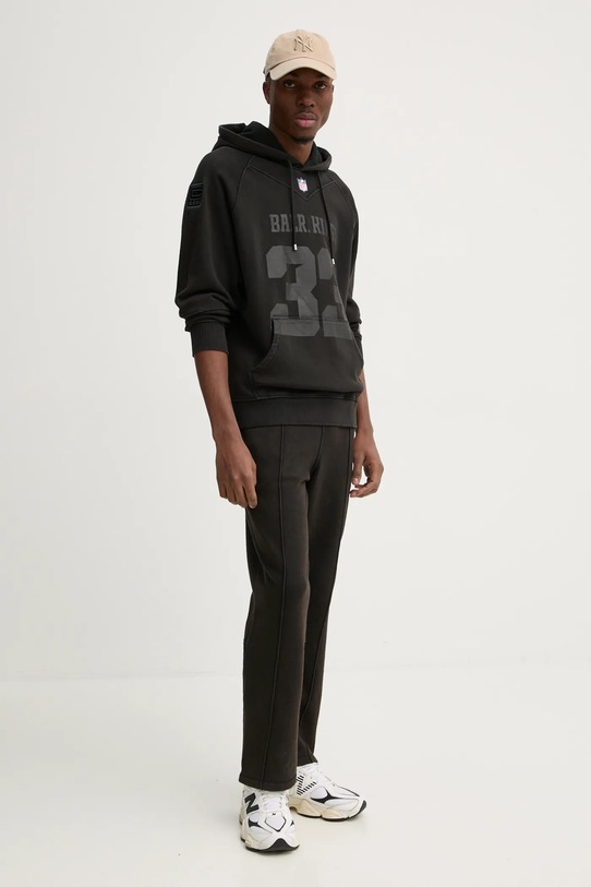 Pamučna dukserica BALR. NFL x BALR. B1261.1133 crna AW24