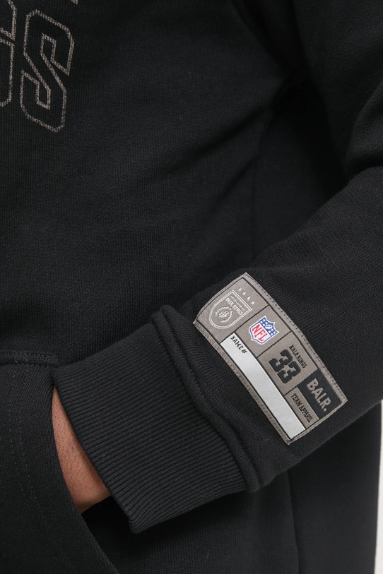 BALR. bluza bawełniana NFL x BALR. B1261.1134 czarny