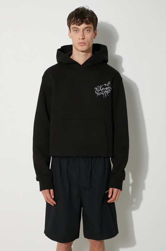 Kenzo cotton sweatshirt Gots Star Tiger Emb Classic black FE65SW2194MB.99J