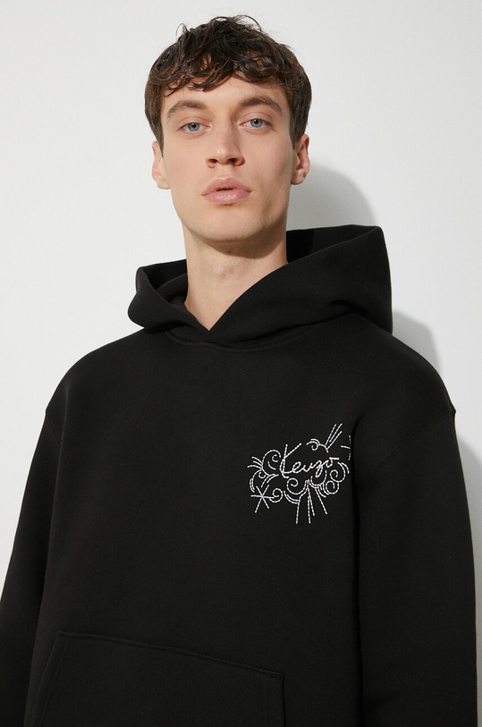 Kenzo cotton sweatshirt Gots Star Tiger Emb Classic FE65SW2194MB.99J