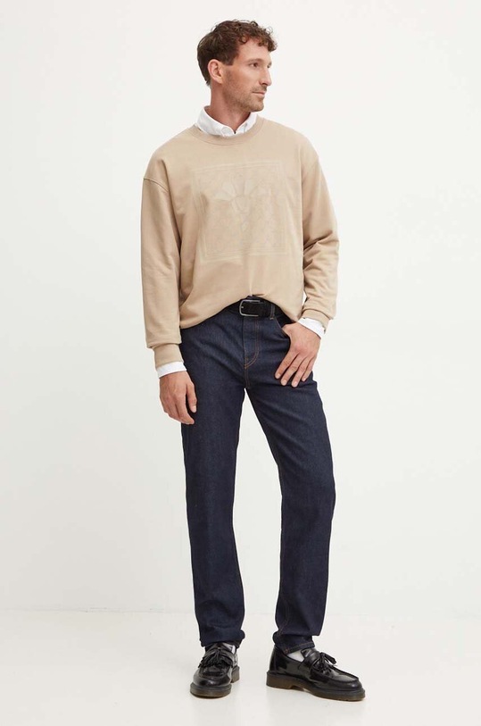 Joop! hanorac de bumbac 30042874 bej AW24