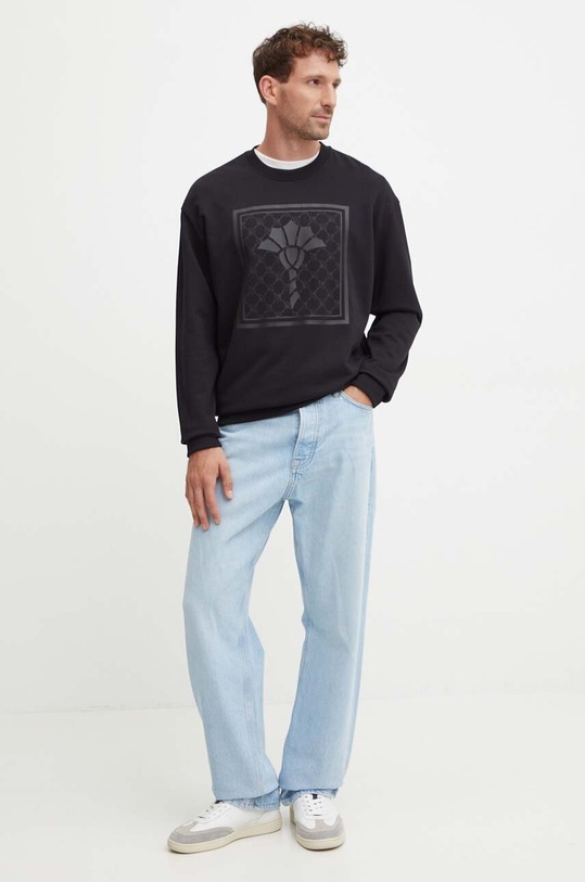 Joop! hanorac de bumbac 30042874 negru AW24
