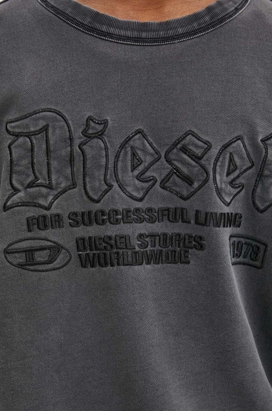 Diesel hanorac de bumbac S-BOXT-RAW A14013.0KMAG gri