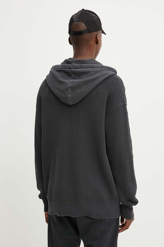 Oblečení Bavlněná mikina Diesel K-OBERTO A14854.0GHAN šedá