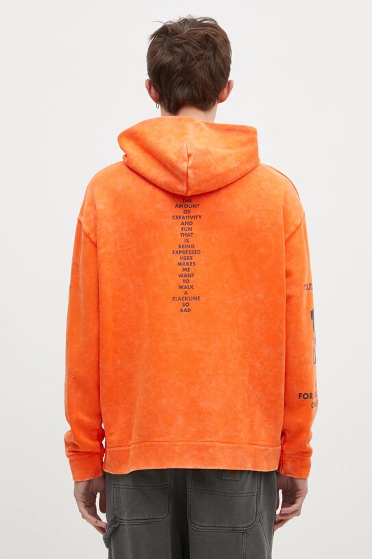 Odjeća Pamučna dukserica Puma UNTERGRUND 626664 narančasta