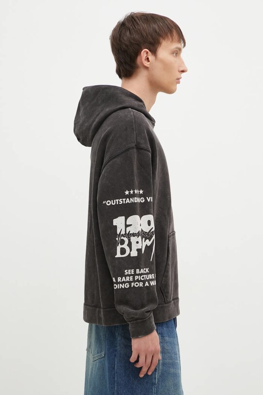 Puma cotton sweatshirt UNTERGRUND black 626664
