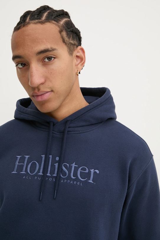 Mikina Hollister Co. námořnická modř KI322.4140.200
