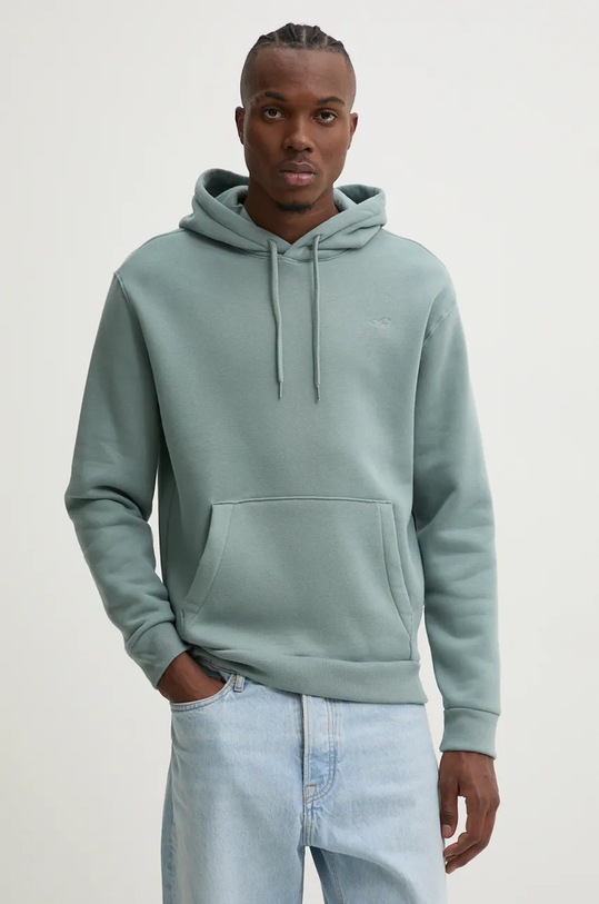 Hollister Co. bluza z kapturem niebieski KI322.4143.210