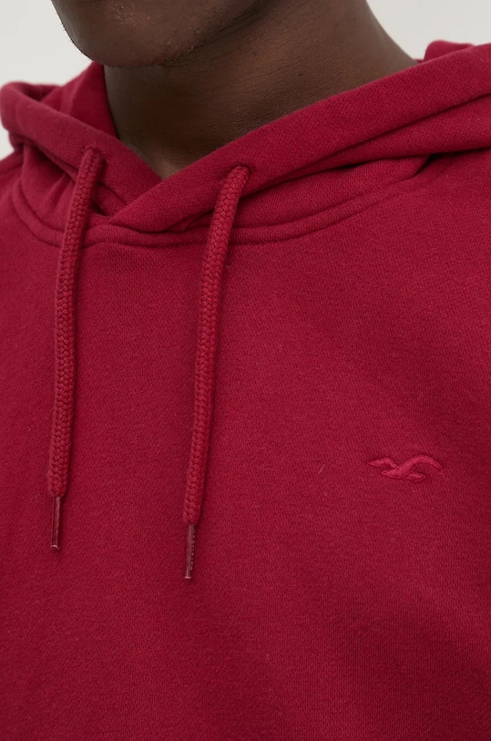 Μπλούζα Hollister Co. KI322.4153.520 μπορντό