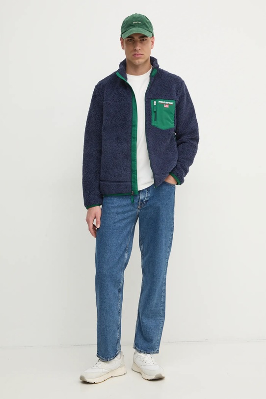 Mikina Polo Ralph Lauren 710961615 námořnická modř AW24