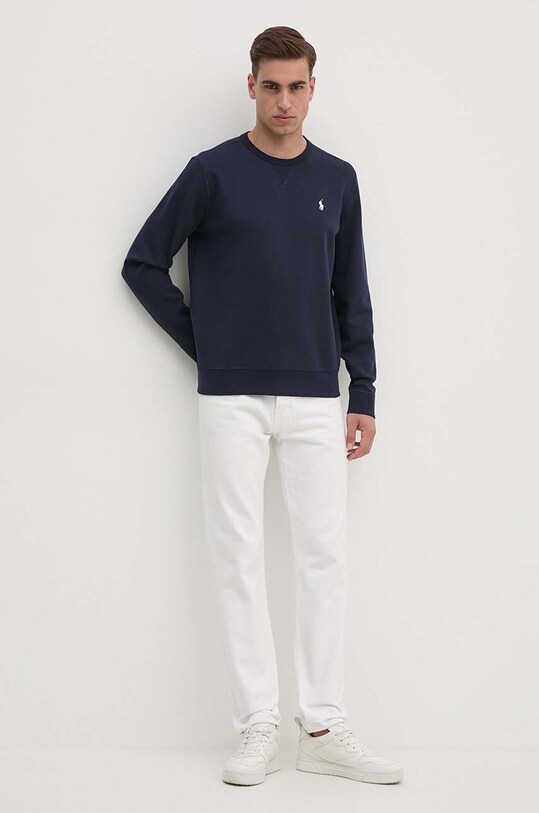 Dukserica Polo Ralph Lauren 710888284 mornarsko plava AW24
