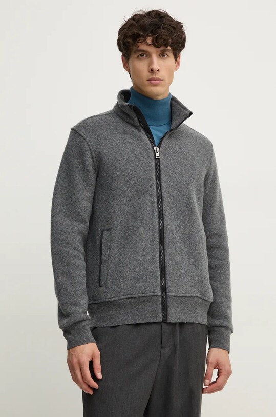 Шерстяная кофта Polo Ralph Lauren серый 710951512