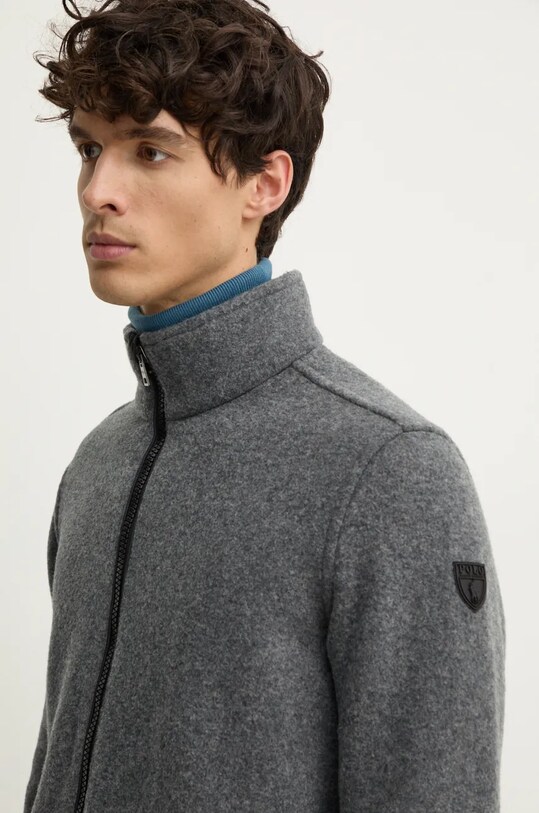Шерстяная кофта Polo Ralph Lauren 710951512 серый