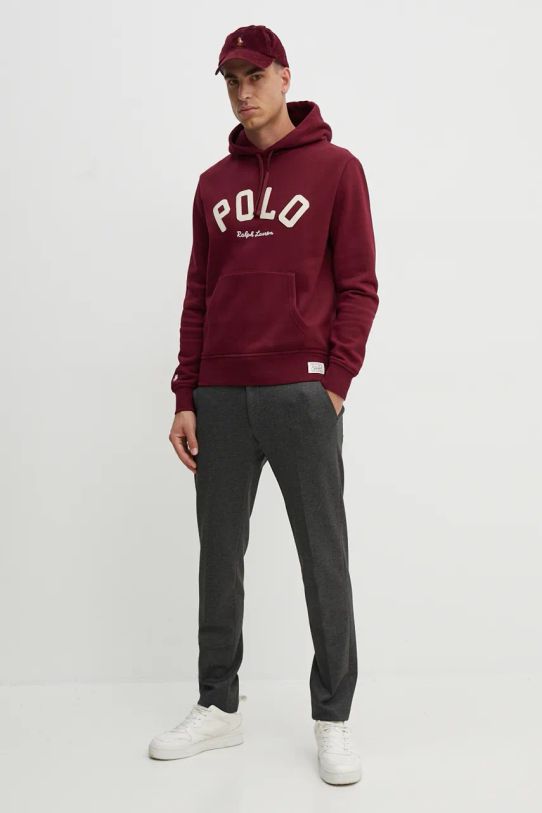 Кофта Polo Ralph Lauren 710952040 бордо AW24