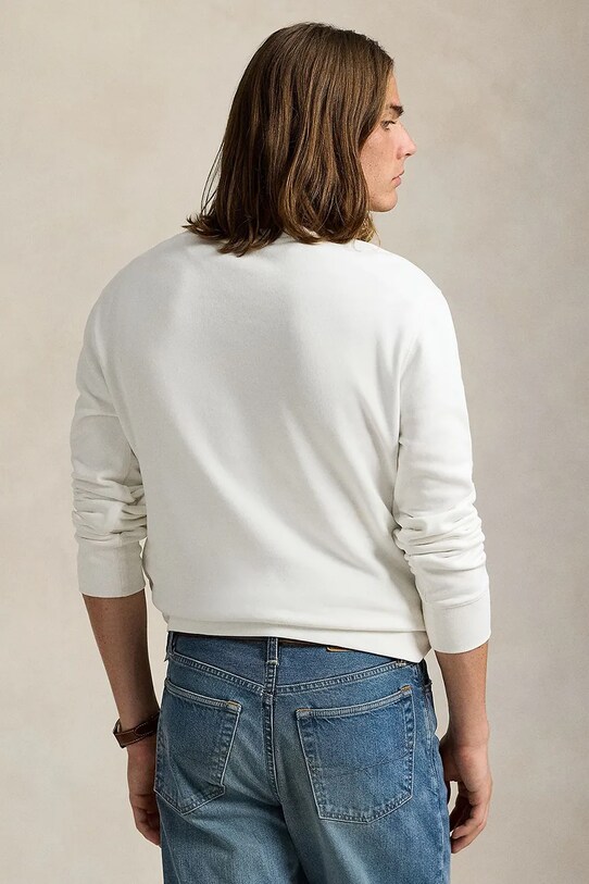 Mikina Polo Ralph Lauren 710953718 bílá SS25