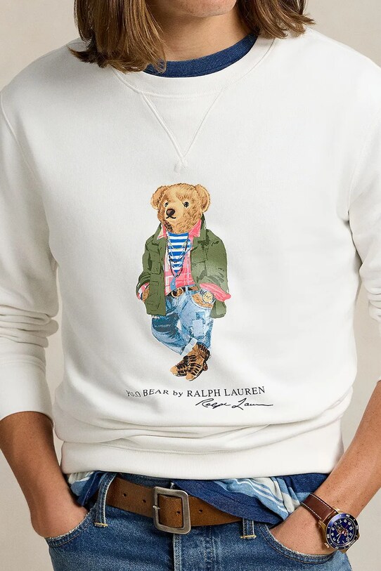 Mikina Polo Ralph Lauren bílá 710953718