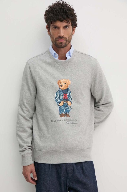 Polo Ralph Lauren felső melanzs szürke 710953718
