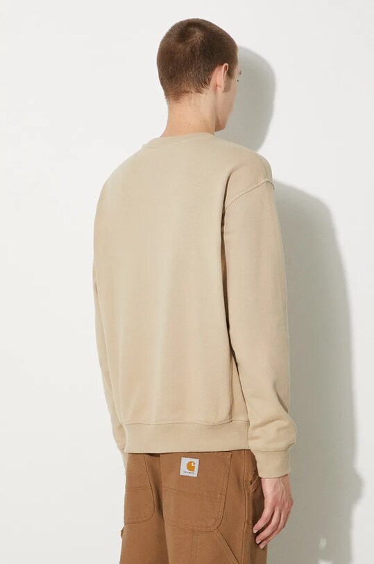 Abbigliamento New Balance felpa in cotone Athletics French Terry Crew MT41506SOT beige