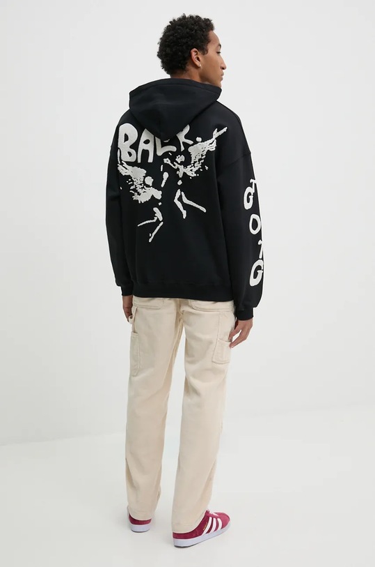 BALR. felpa in cotone Game of the Gods B1261.1131 nero AW24