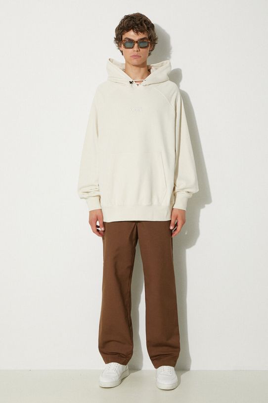 Bavlnená mikina Vans Premium Classics LX Hoodie Fleece VN000GZ189F1 béžová AW24