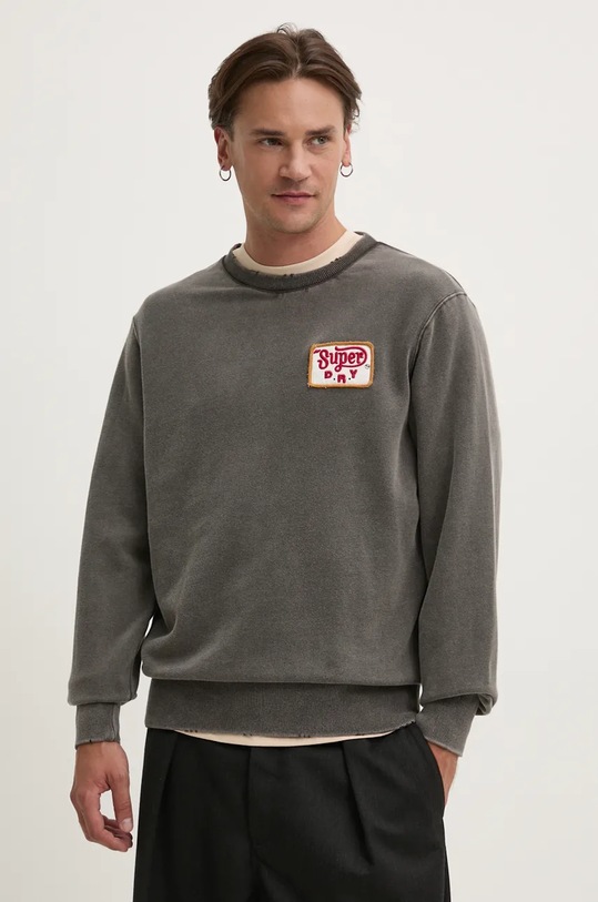 Superdry hanorac de bumbac gri M2014111A.AFB