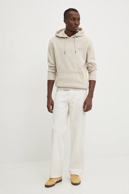 Superdry bluza M2013110D.1LC bej AW24