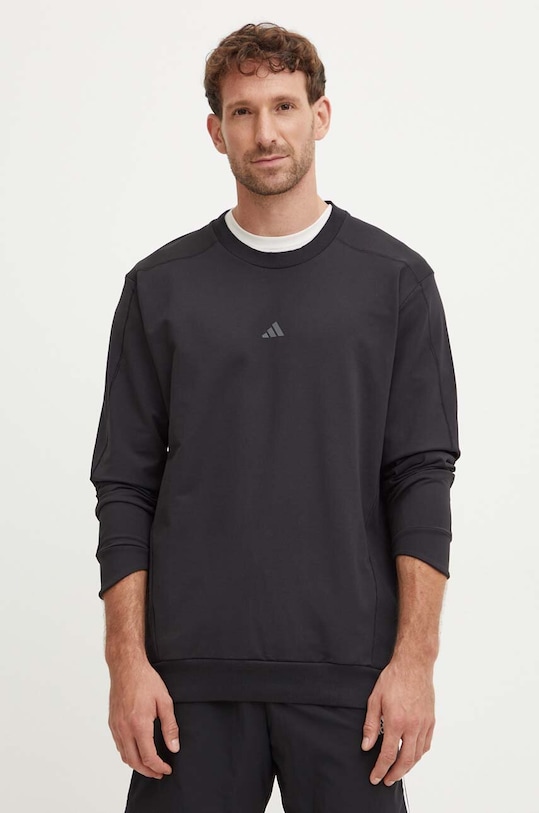 Odzież adidas Performance bluza treningowa JF4238 czarny