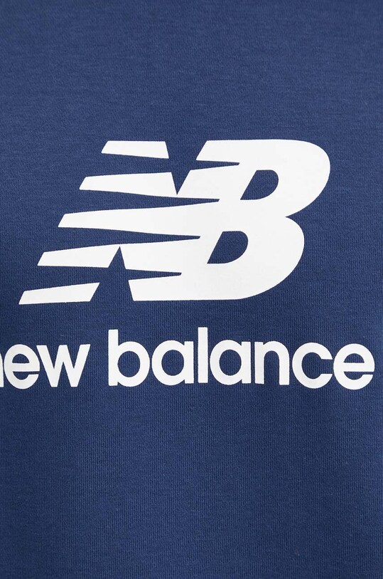 New Balance bluza MT41500NNY bleumarin