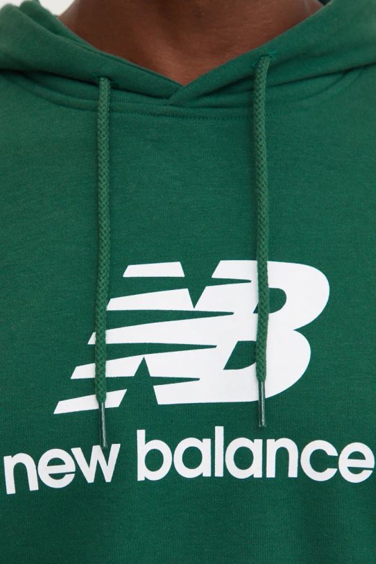 New Balance bluza MT41501NWG zielony