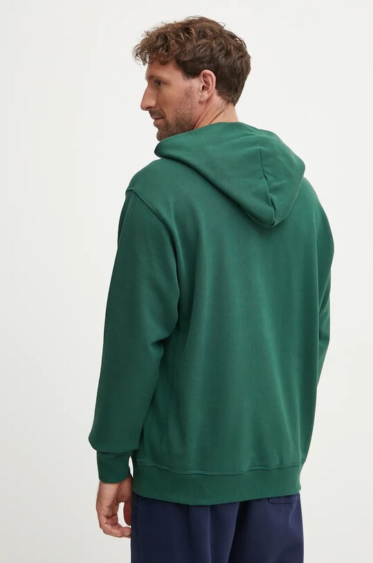 Îmbrăcăminte New Balance hanorac de bumbac MT41534NWG verde